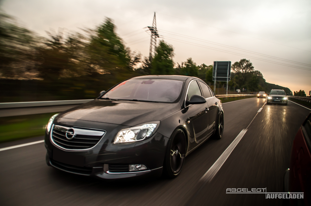 Opel Insignia KW V3 Gewindefahrwerk by gepfeffert.com & Simons Abgasanlage