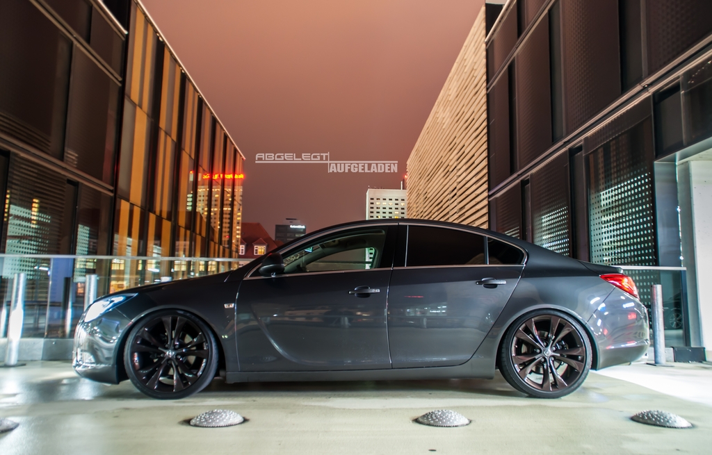 Opel Insignia KW V3 Gewindefahrwerk by gepfeffert.com & Simons Abgasanlage