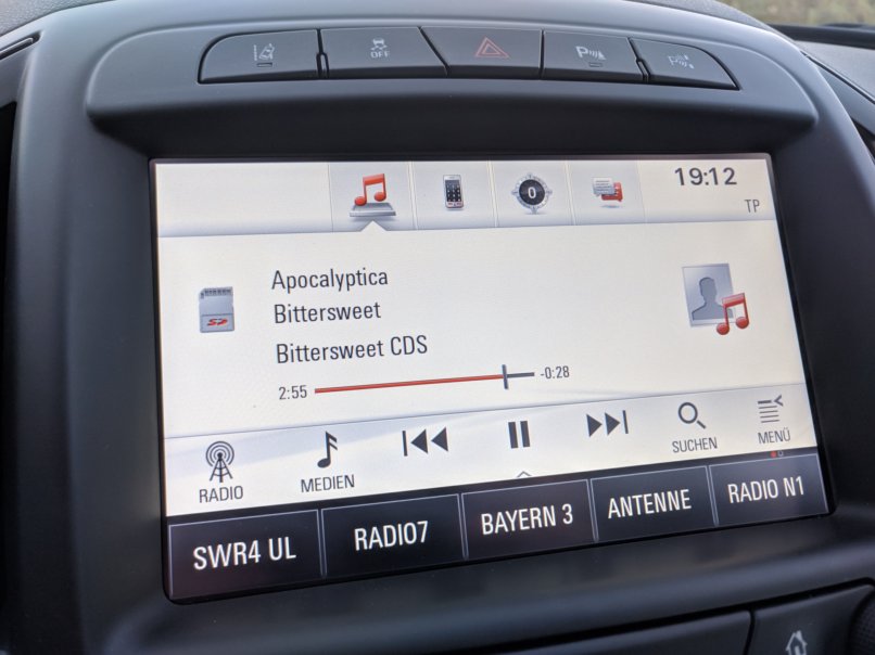 USB/SD-Karte/AUX